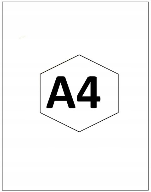 Etykiety Samoprzylepne A4 100 Arkuszy 210x297mm Pakomat Pakomatpl 9219